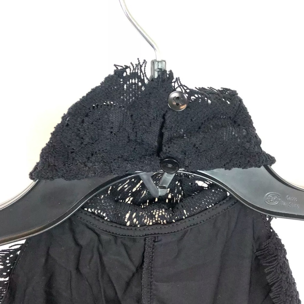 Free People Women’s Size XS Black Halter Mini Dress - Picture 4 of 5